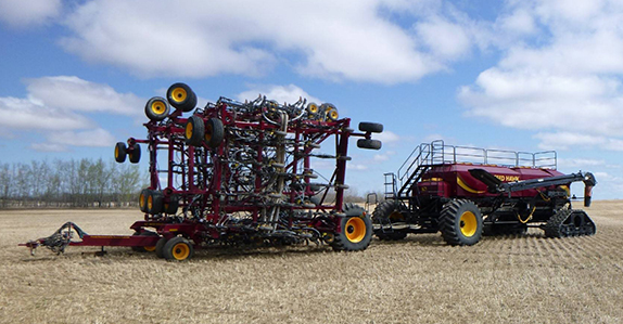 Air drill sold at Ritchie Bros. Air ddrill for sale at Ritchie Bros